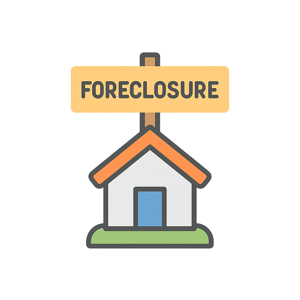 Icon for homeowners facing foreclosure